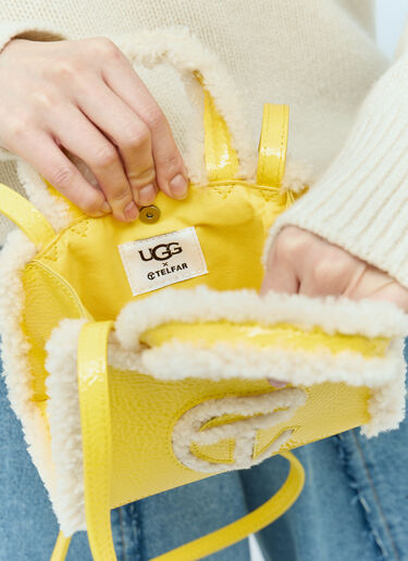UGG x Telfar 小号皱面单肩包 黄色 ugt0254003