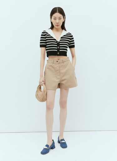 Miu Miu 원더 마틀라세 호보 숄더백 베이지 miu0256020