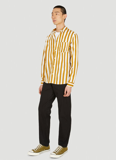 A.P.C. Matthieu Stripe Shirt Yellow apc0148017