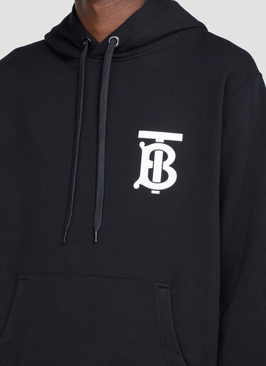 Burberry TB Monogram Hooded Sweatshirt Black bur0139008