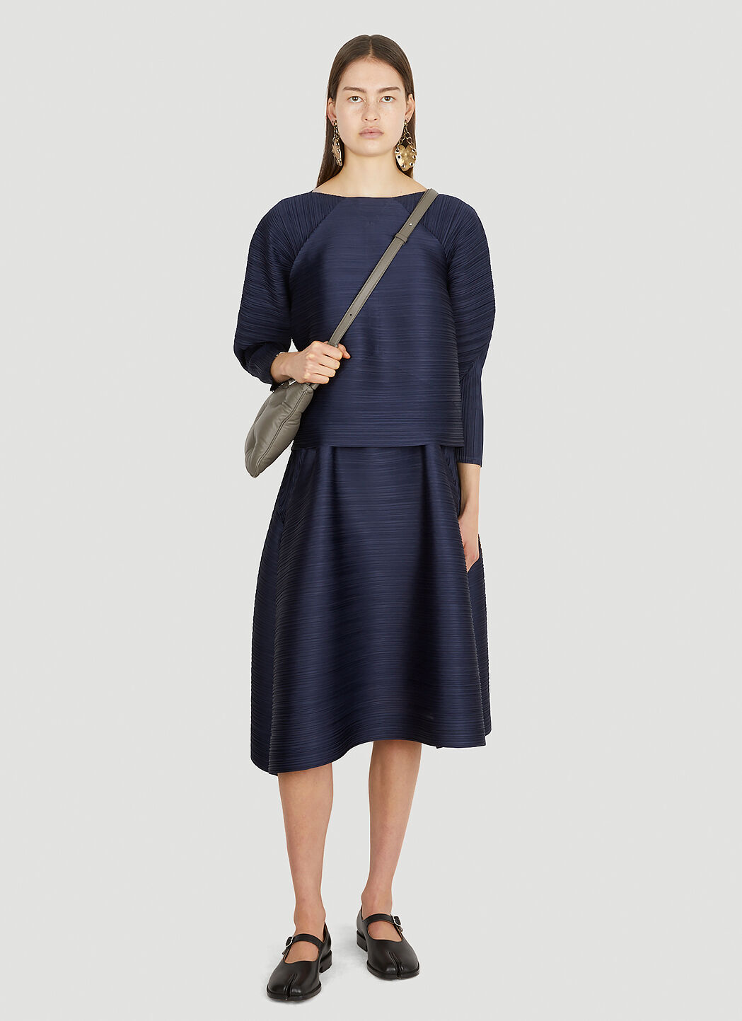 Pleats Please Issey Miyake Hug Midi Skirt | LN-CC