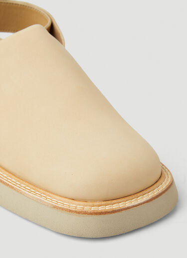 Jacquemus 레 뮬 카레 슈즈 베이지 jac0348002