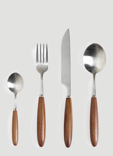 Serax Feast 24 Piece Cutlery Set Silver wps0670081