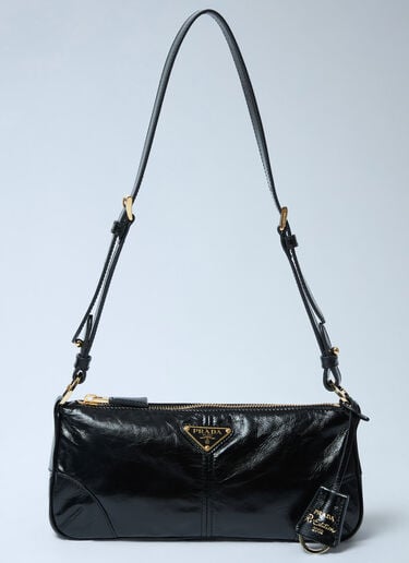 Medium Re-Edition 2002 Shoulder Bag Prada Medium Re-Edition 2002 Shoulder Bag Black pra0262073