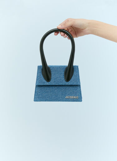 Jacquemus Le Chiquito Moyen Handbag Blue jac0256075