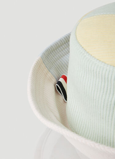 Corduroy Bucket Hat Thom Browne Corduroy Bucket Hat Pink thb0151046