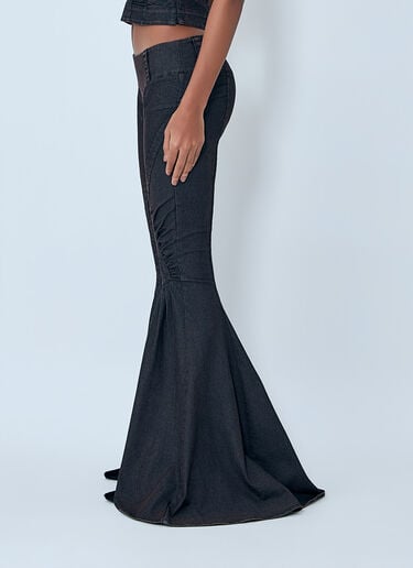 Miss Sixty x KNWLS Flared Jeans Black msk0263010