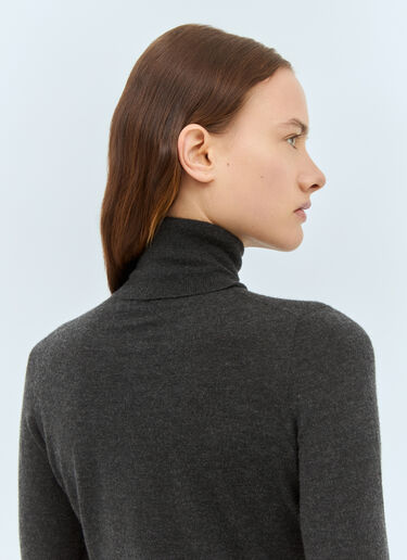 Max Mara 羊绒高领针织衫 灰色 max0258031