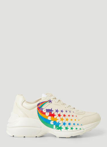 Gucci Rhyton Rainbow Sneakers White guc0245111
