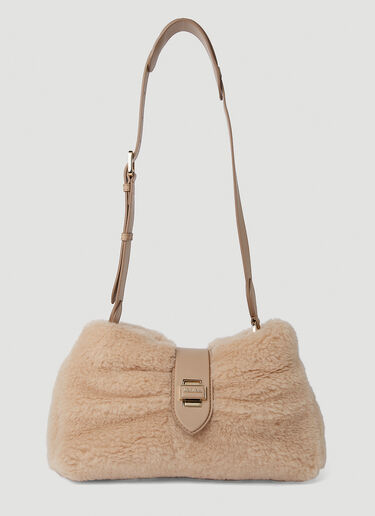 Max Mara Maxi Teddy Clutch Bag Beige max0251030