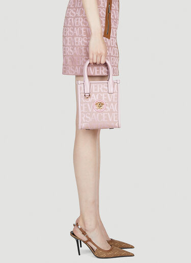 Versace Allover Mini Tote Bag Pink vrs0253052
