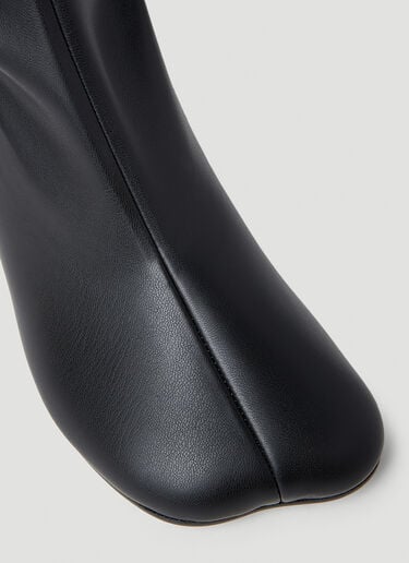 MM6 Maison Margiela Anatomic Thigh High Boots Black mmm0253028