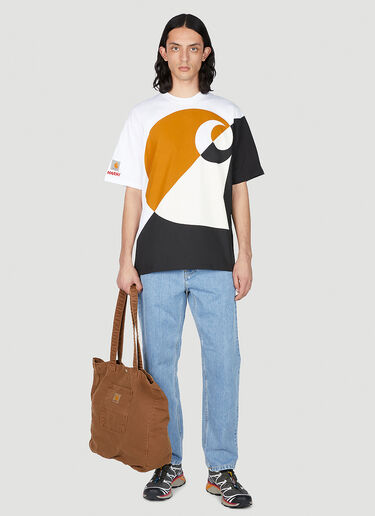 Marni x Carhartt Colour Block T-Shirt White mca0150012