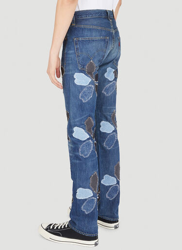 DRx FARMAxY FOR LN-CC x LEVI'S Drop 6 Flowers Jeans Blue dfl0347010