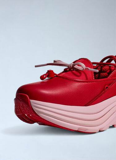 HOKA Bondi Mary Jane Sneakers Red hok0362006