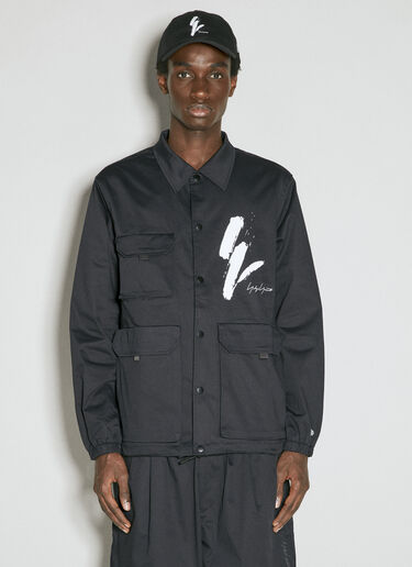 Yohji Yamamoto x NE Field Coach Jacket Black yoy0154013