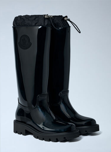 Kickstream Rain Boots Moncler Kickstream Rain Boots Black mon0263051