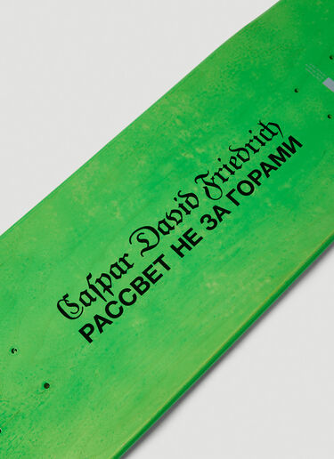 Rassvet x Pushkin State Museum of Fine Arts Caspar David Friedrich Skateboard Deck Green rsv0148004