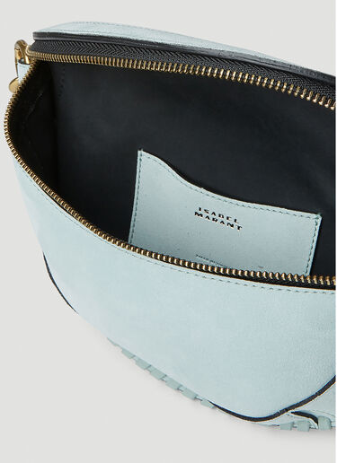 Isabel Marant Skano Belt Bag Light Blue ibm0251018