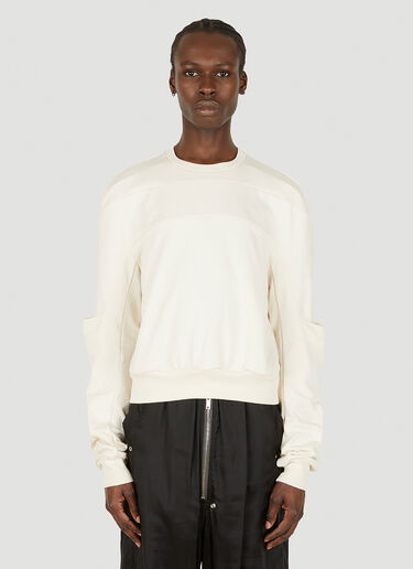 Rick Owens Geth 圆领卫衣 白色 ric0147012