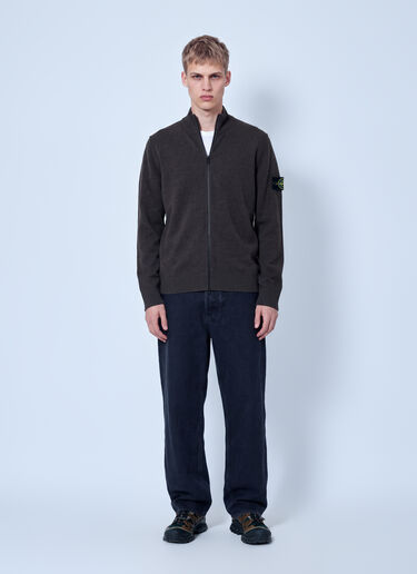 LN-CC® - Stone Island: Straight-Leg Denim Jeans - Blue Stone Island Straight-Leg Denim Jeans Blue sto0165108