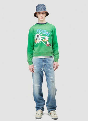 Gucci X Disney Sweatshirt Green guc0143022