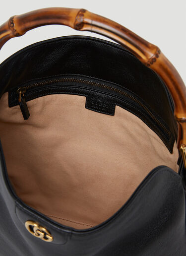 Gucci Diana 中号单肩包 黑色 guc0253179