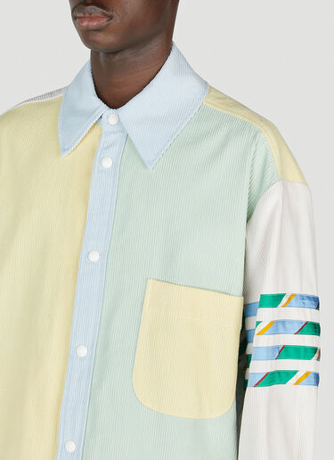 Thom Browne 4 Bar Shirt Jacket Green thb0151028