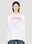GANNI Relaxed Cat Long Sleeve T-Shirt Brown gan0253094