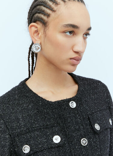Versace トリビュートメドゥーサ スタッズピアス シルバー vrs0254014
