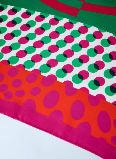 LN-CC® - Dries Van Noten: Flara Scarf - Pink Dries Van Noten Flara Scarf Pink dvn0264019