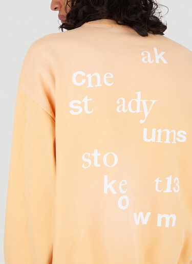 Acne Studios Crewneck Sweatshirt  Orange acn0345007