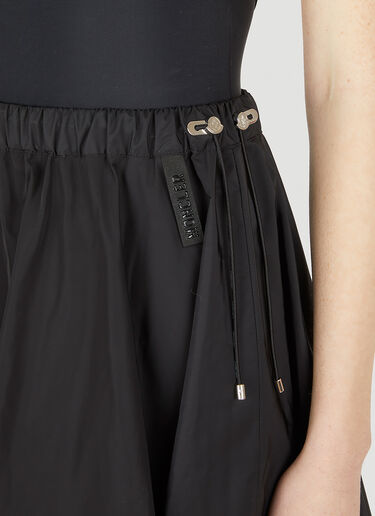 Moncler Drawstring Mini Skirt Black mon0247026