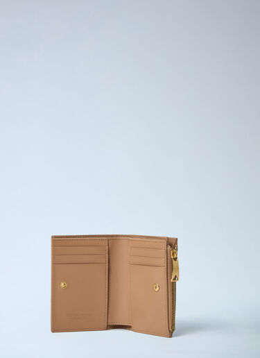 Small Bi-Fold Intrecciato Wallet Bottega Veneta Small Bi-Fold Intrecciato Wallet Beige bov0262024