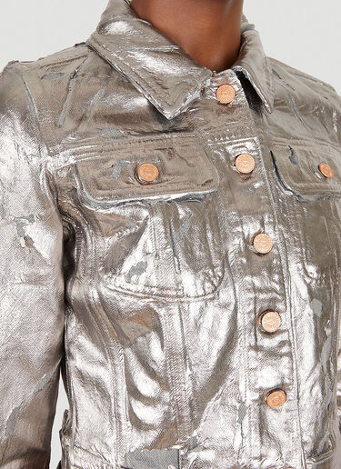 Diesel De-Slimmy Metallic Jacket Silver dsl0249017