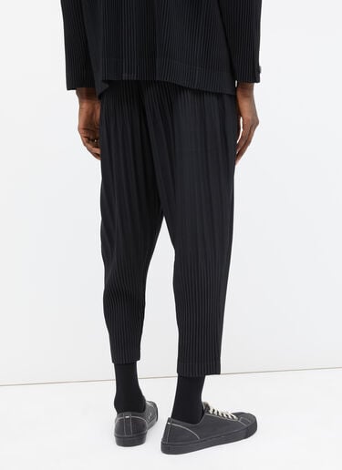 Homme Plissé Issey Miyake テーパードプリーツパンツ ブラック hmp0155012