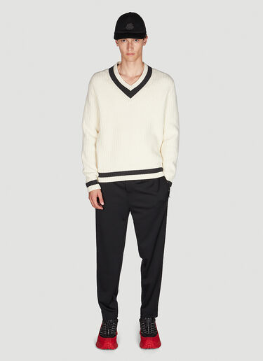 Moncler Studded Track Pants Black mon0149028