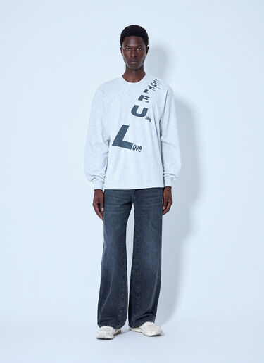 LN-CC® - b.Eautiful: Poem Sweatshirt - Grey b.Eautiful Poem Sweatshirt Grey bea0164020
