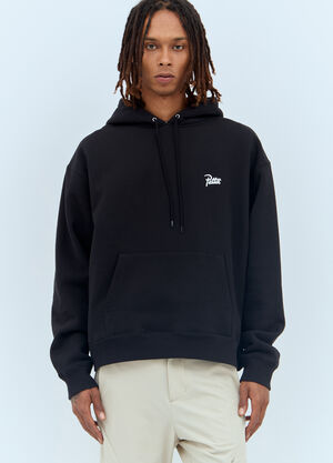 Patta Classic Hooded Sweatshirt Black pat0156009