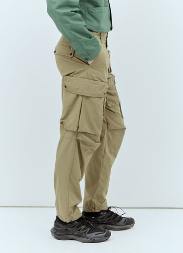 C.P. Company Ripstop Loose Cargo Pants Khaki pco0156008