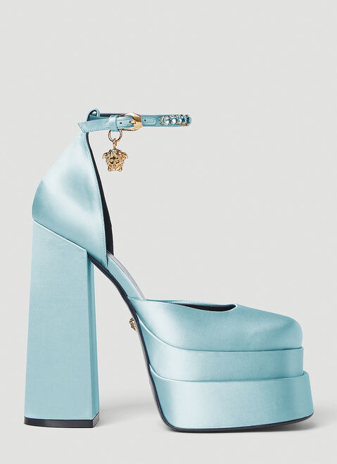 Versace Medusa Aevitas Platform Pumps Pink vrs0249054