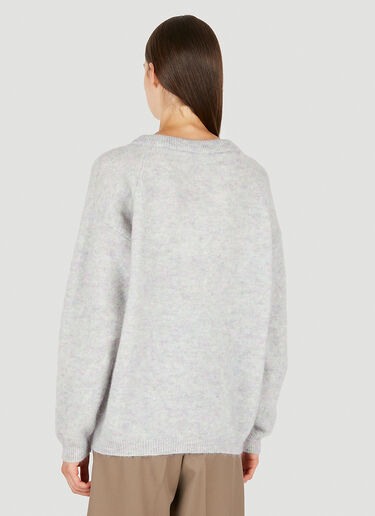 Acne Studios Knitted Sweater Grey acn0250026