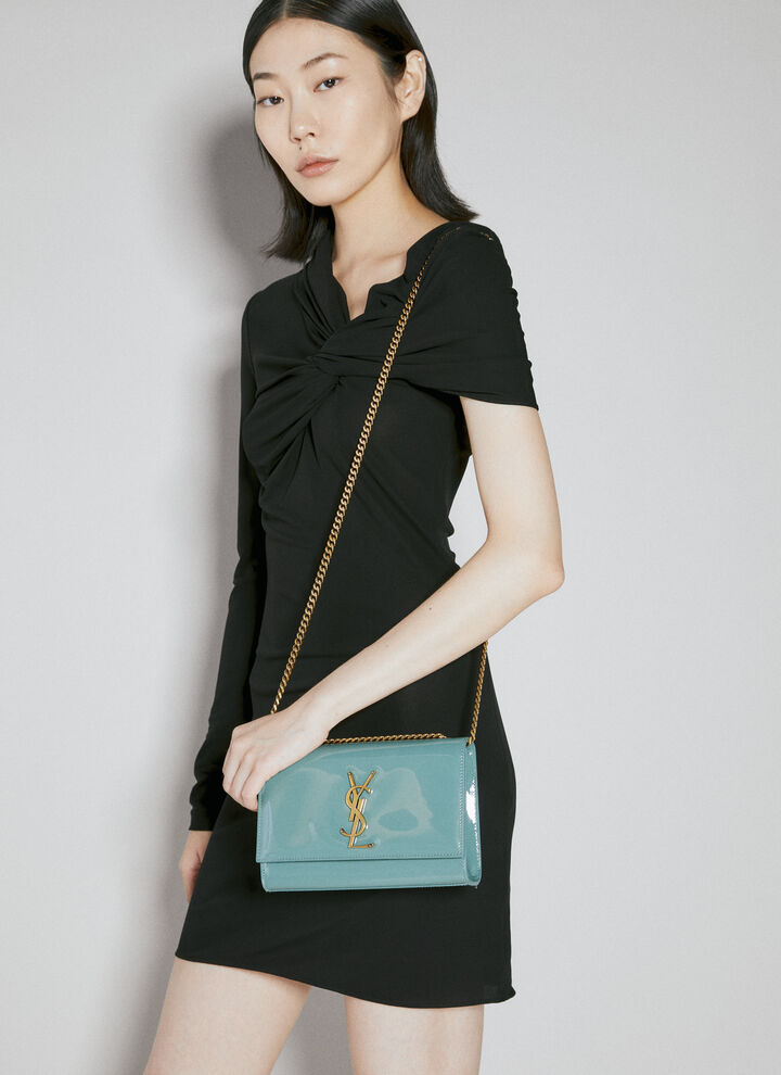 ln-cc.com | Kate Patent Leather Shoulder Chain Bag