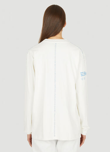 Space Available Artisan Weaving T-Shirt White spa0350016