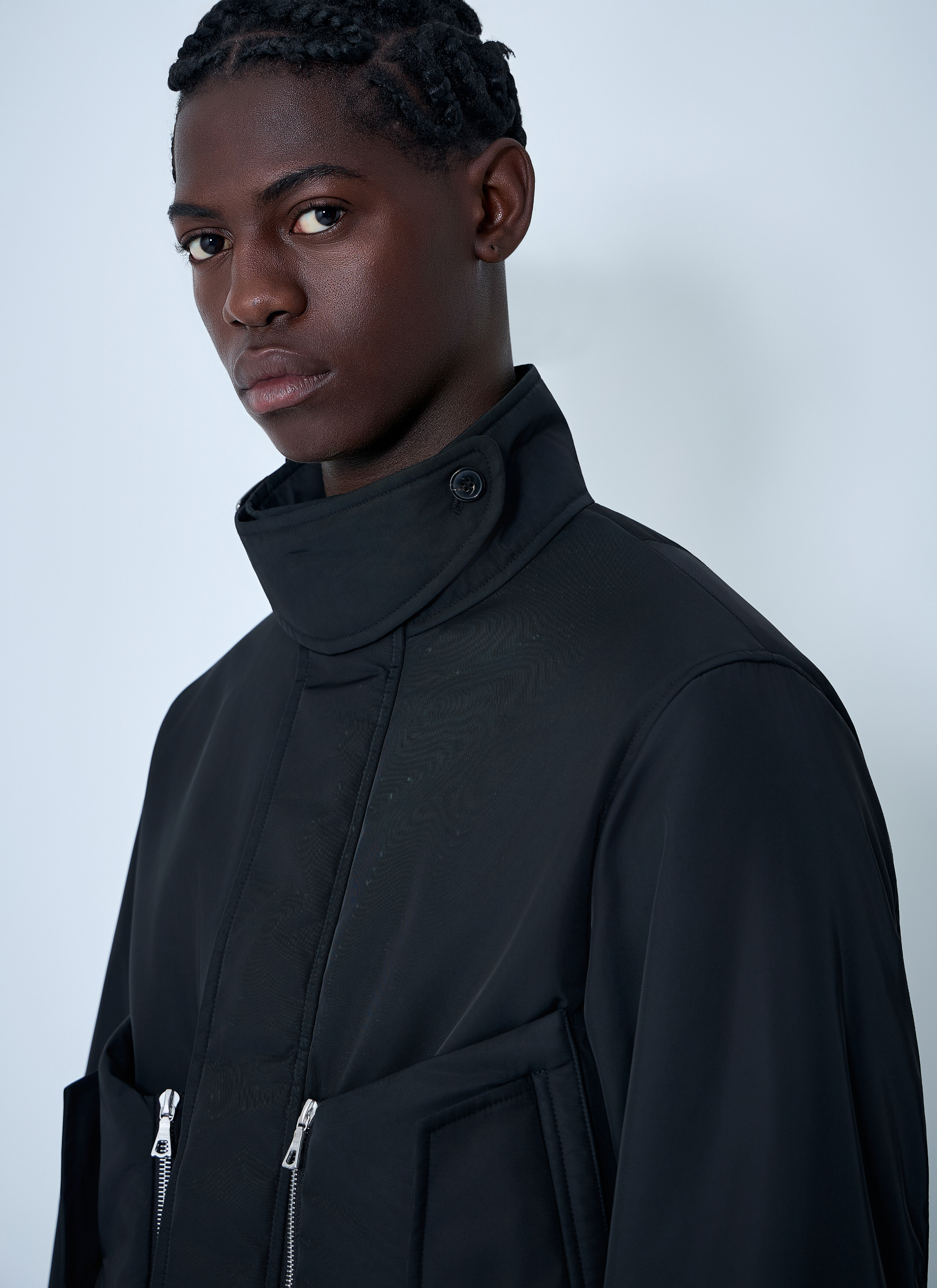 Dries Van Noten Men's' Venice Shell Jacket in Black | LN-CC®