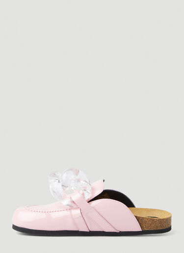 JW Anderson 체인 백리스 로퍼 핑크 jwa0247038
