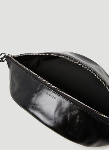 Jil Sander Zip Belt Bag Black jil0153022