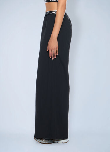 Off-White Logo Motif Pants Black ofw0262041