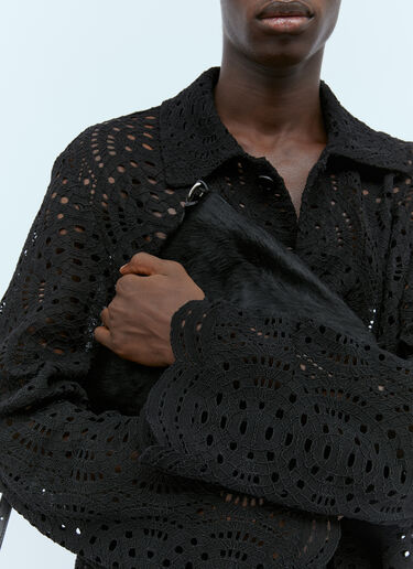 Dries Van Noten Rankin Lace Coat Black dvn0154002