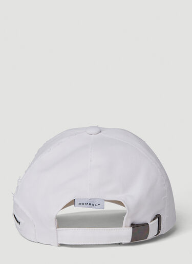 Rombaut Logo Motif Baseball Cap White rmb0348006